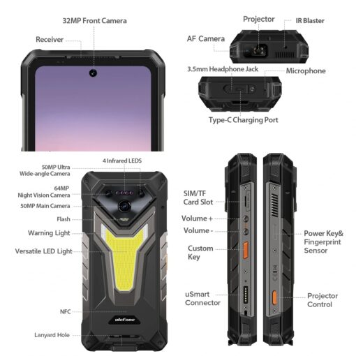Ulefone Armor 34 Pro - 5G, 512GB/16GB (Pre-order) - Image 2