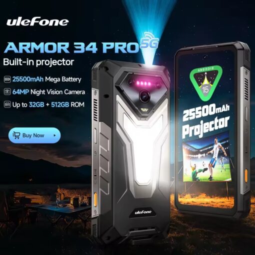 Ulefone Armor 34 Pro - 5G, 512GB/16GB (Pre-order) - Image 3