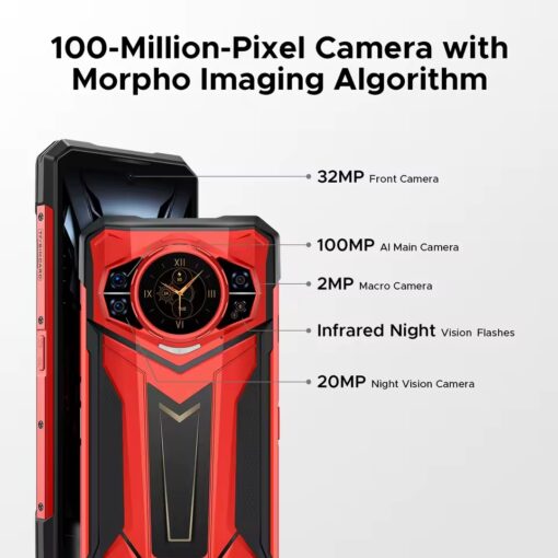 Doogee S200 Plus - 5G, 512/12GB, Juodas - Image 4