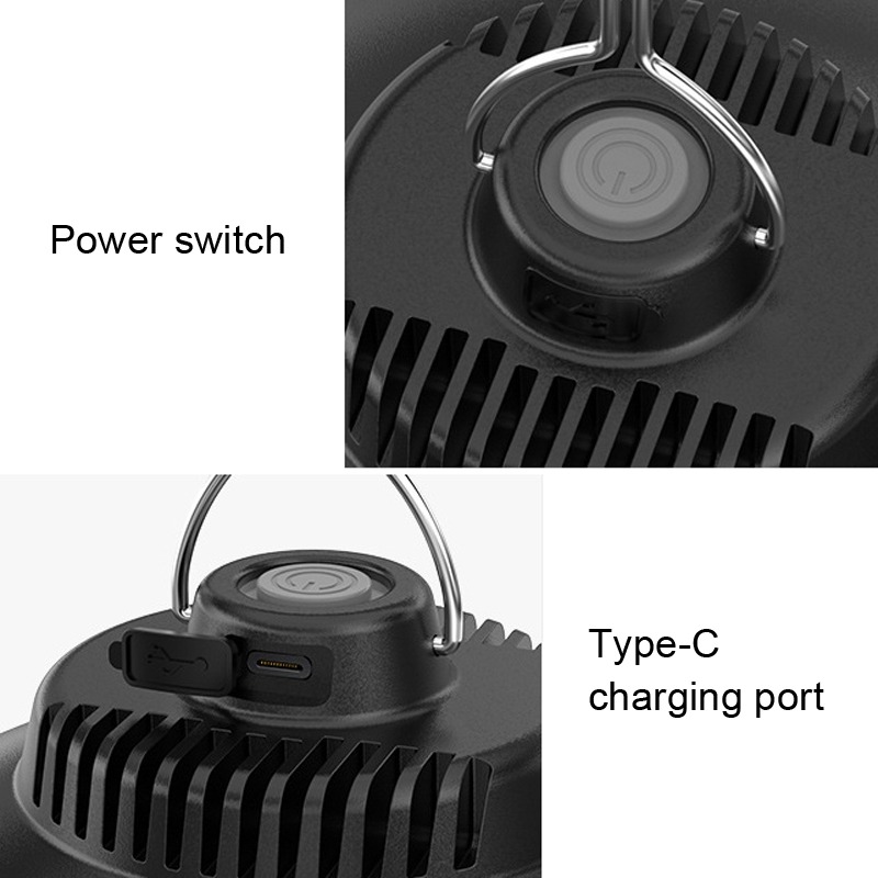 Pakabinama LED lauko, stovyklavimo lempa / žibintas / šviestuvas - 5 W - Image 3