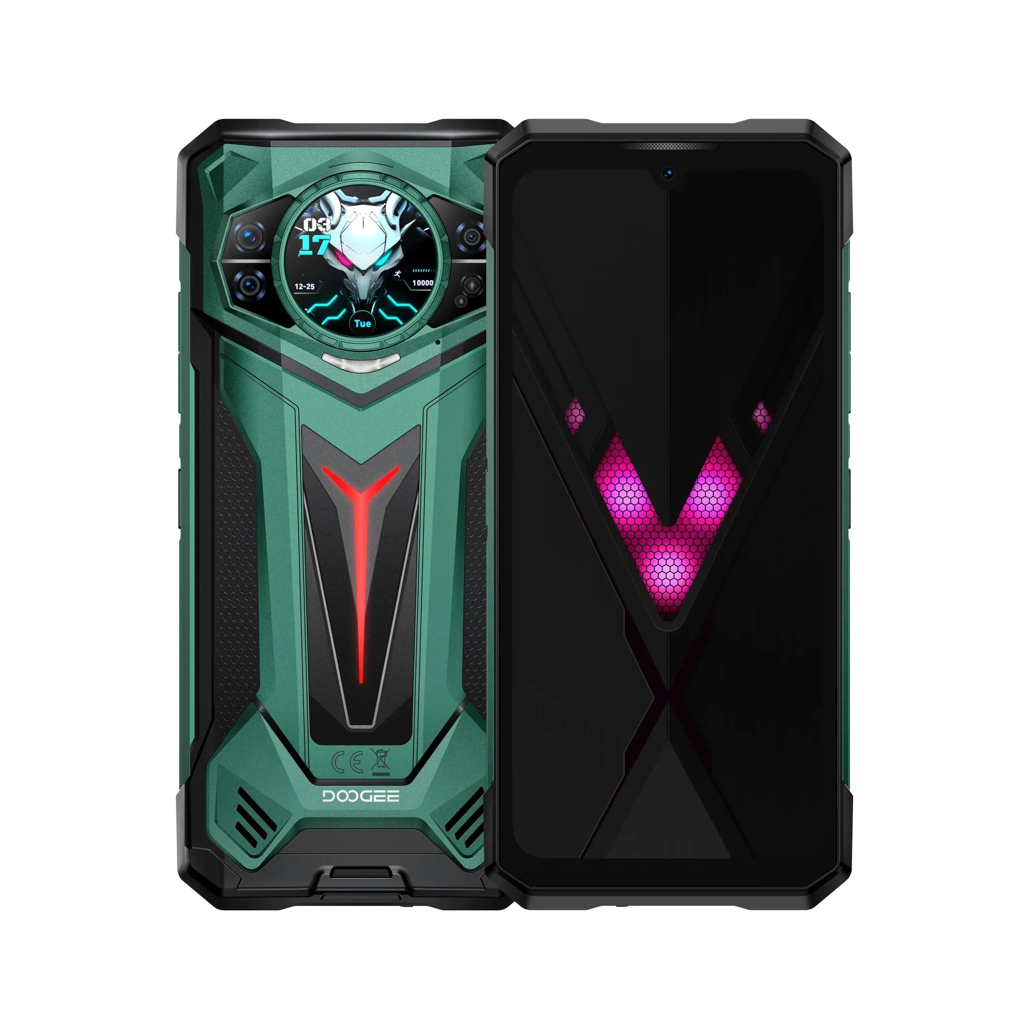 Doogee S200 Ultra - 5G, 1TB/12GB, Žalias