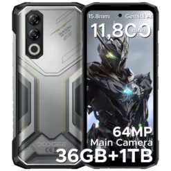 Doogee Blade 20 Max - 5G, 1TB/12GB, Sidabrinis