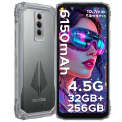 Alternative view of Doogee Blade 10 Pro Energy - 256/6GB, Sidabrinis