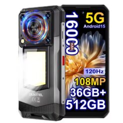 Alternative view of Oukitel WP56 - 5G, 512/12GB, Juodas