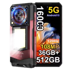 Alternative view of Oukitel WP56 - 5G, 512/12GB, Raudonas