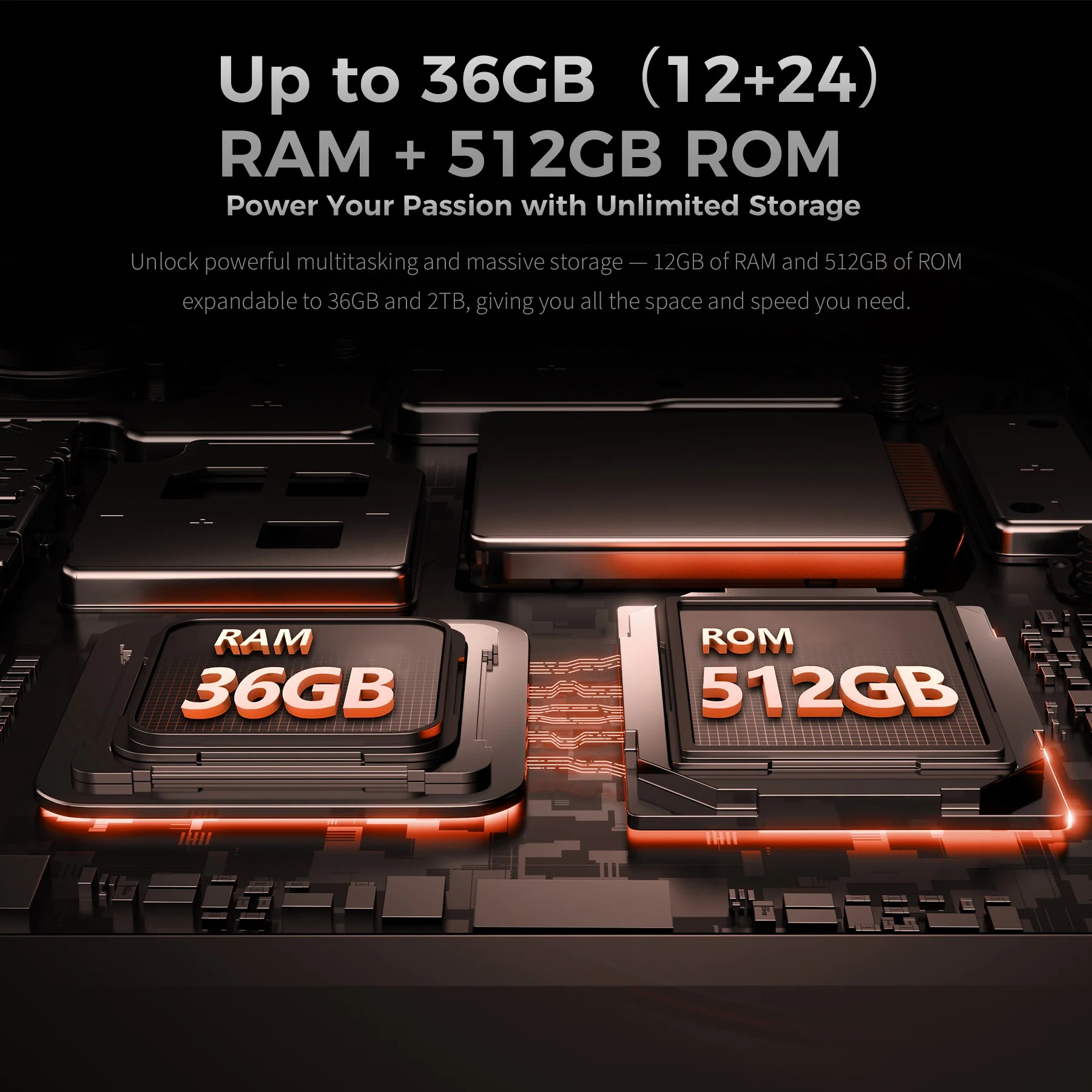 Oukitel WP56 - 5G, 512/12GB, Juodas - Image 9