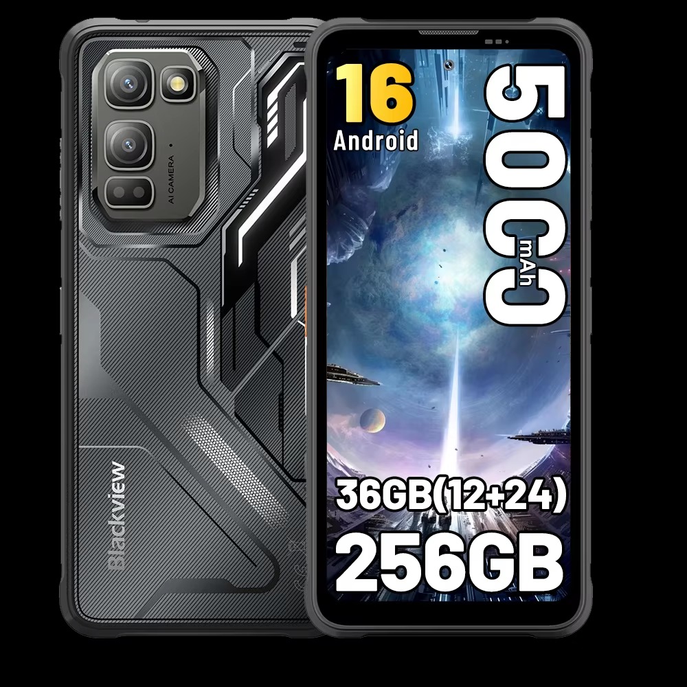 Blackview Fort 5 - 256GB/12GB, Juodas - Image 2