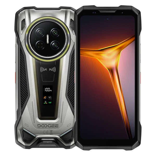 Doogee V Max 2 Pro - 5G, 1TB/16GB, Sidabrinis