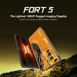 Alternative view of Blackview Fort 5 - 256GB/12GB, Juodas