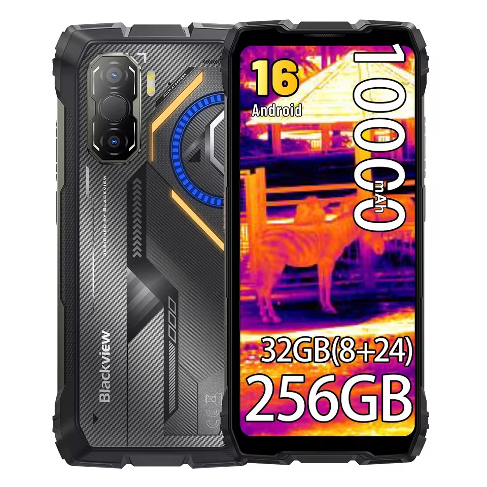 Blackview Rock 3 - 256GB/8GB, Juodas - Image 2