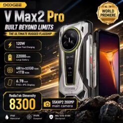 Alternative view of Doogee V Max 2 Pro - 5G, 1TB/16GB, Juodas