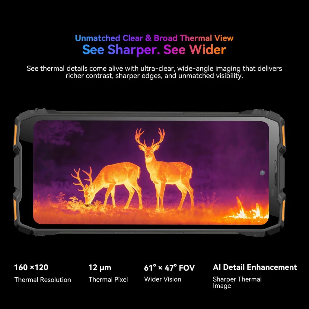 Blackview Rock 3 - 256GB/8GB, Juodas - Image 3