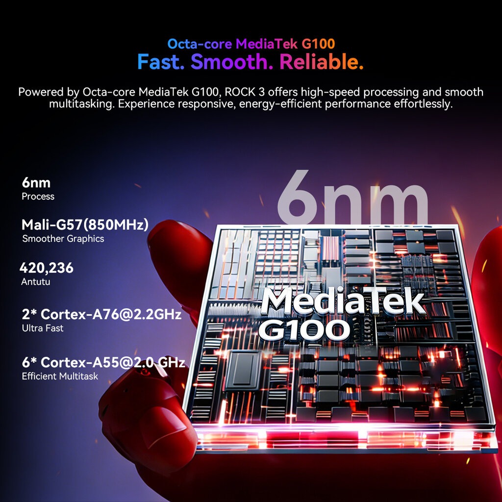 Blackview Rock 3 - 256GB/8GB, Juodas - Image 9