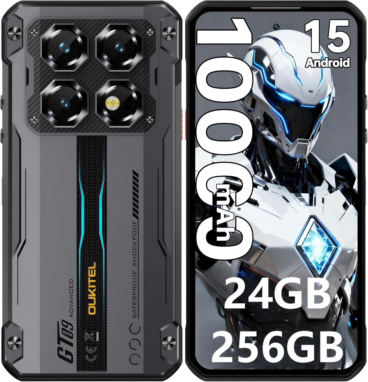 Oukitel WP60 - 5G, 256/8GB, Juodas - Image 2