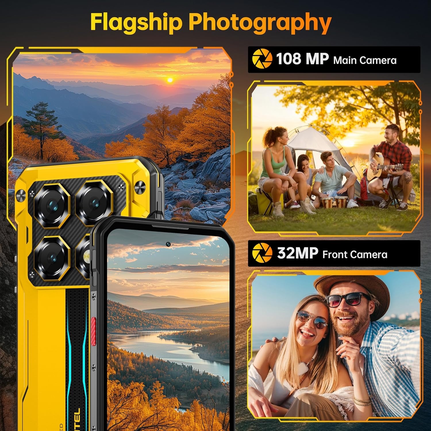 Oukitel WP60 - 5G, 256/8GB, Juodas - Image 6