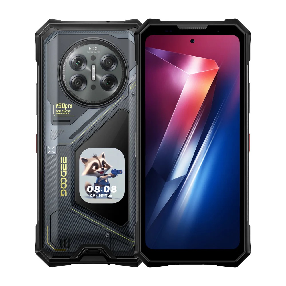 Doogee V50 Pro - 5G, 512GB/12GB, Juodas