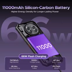 Doogee V50 Pro - 5G, 512GB/16GB, Violetinis - Image 6