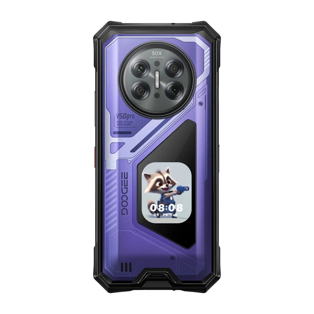 Doogee V50 Pro - 5G, 512GB/16GB, Violetinis - Image 2