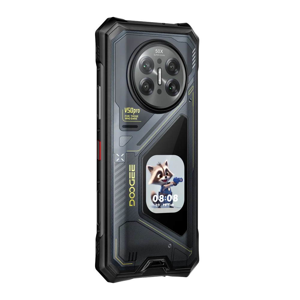 Doogee V50 Pro - 5G, 512GB/12GB, Juodas - Image 3